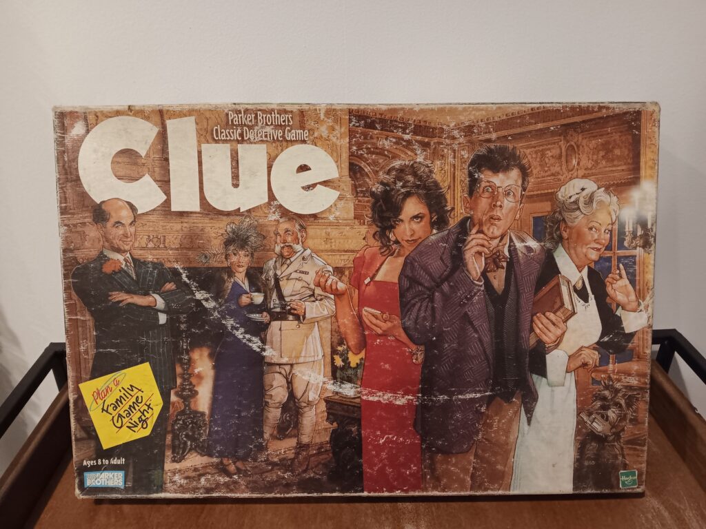 Clue the board game.